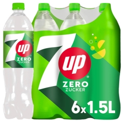 6x 7UP Zero Zitronenlimonade (6×1,5l) für 7,05€ (VG: 8,94€) zzgl. Pfand