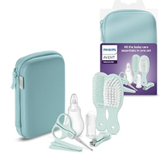 Philips Avent Babypflege-Set mit Nagelknipser, Haarbürste, Fingerzahnbürste usw. für 14,99€ (Vergleich: 23,99€)