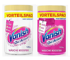 [Spar Abo] Vanish Oxi Action Powerweiß oder Pink Pulver – 1 x 1,65 kg für je 8,95€ (Vergleich: 15,90€)