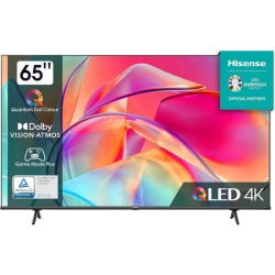 Hisense 65″ 65E7KQ QLED Smart TV (4K, HDR10, HLG, Dolby Vision, DTS Virtual, Bluetooth) für 519€ (VG: 599,11€)