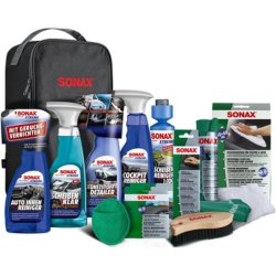 11-teiliges SONAX Innenraum + Scheibe-Set mit Tasche für 51,70€ (VG: 106,07€)