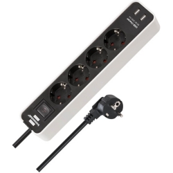 4-fach Brennenstuhl Ecolor Steckdosenleiste mit 2x USB und 1,5m Kabel ab 8,39€ (Vergleich: 13,22€)