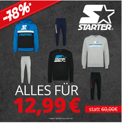 SportSpar: STARTER Sale, alles für je 7,77€ zzgl. eventuell Versand