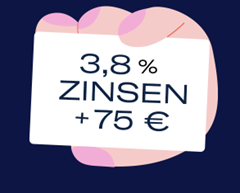 [Top] Openbank Tagesgeld (by Santander) mit 3,8% Zinsen für 6 Monate + 75 € Prämie (ab 1.000€ Mindesteinlage)