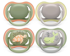 [Prime] Philips Avent Ultra Air Schnuller (atmungsaktiv, für Babys von 6-18 Monaten) – 4er-Pack für 6,49€ (Vergleich: 14,77€)