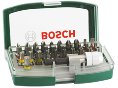 Bosch Accessories 32tlg. Schrauberbit-Set (PH-, PZ-, Hex-, T-, TH-, S-Bit) für 7,99€ (Vergleich: 12,14€)
