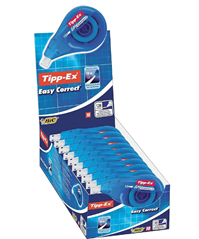 Tipp-Ex Korrekturroller Easy Correct im 10er Pack für 8,33€ (Vergleich: 22,80€)