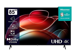Hisense 85E6KT (85 Zoll – 215cm) Fernseher (4K UHD, HDR, Dolby Vision, Triple Tuner DVB-C/S/ S2/ T/ T2, Smart-TV, Bluetooth, WiFi, Alexa Built-In, DTS Virtual X, Hotel Mode) für 974,25€ (Vergleich: 1.129€)