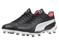 Puma Fußballschuh King Ultimate FG/AG schwarz/weiß für 49,99€ (Vergleich: 59,99€)