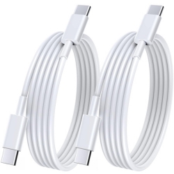 2er Pack USB-C Schnellladekabel, 1,8m mit bis zu 100W für 5,50€