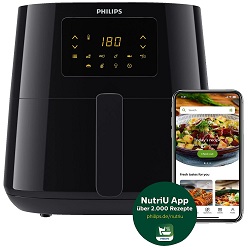 6,2 Liter Heißluftfritteuse Philips HD9270/90 Airfryer XL Essential für 129€ (Vergleich: 145,80€)