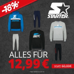 SportSpar: jeder Artikel nur 12,99€ beim Starter Fixpreis Sale