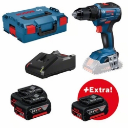 Bosch GSR 18V-55 Akku-Bohrschrauber + 3 x 5Ah Akkus für 248€ (VG: 319€)