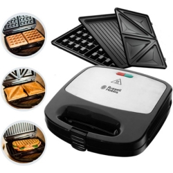 Russell Hobbs Fiesta 3-in-1 (Sandwichmaker, Waffeleisen, Kontaktgrill) für 29,99€ (VG: 37,01€)