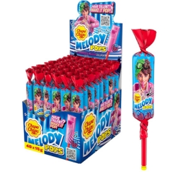 48 Chupa Chups Melody Pops Lutscher, Erdbeere für 14,39€ (VG. 23,98€)