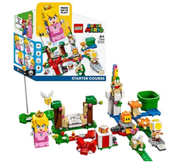 LEGO Super Mario 71403 Abenteuer mit Peach – Starterset Bausatz, Mehrfarbig ab 29,99€ (VG: 42,79€)