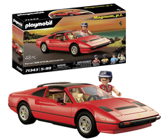 PLAYMOBIL Famous Cars 71343 Magnum, P.I. Ferrari 308 GTS Quattrovalvole für 40,82€ (Vergleich: 49,99€)
