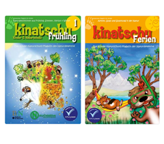 zwei Kinatschu Hefte (Frühling/Ferien) als Print Ausgabe kostenlos bestellen + weitere als PDF Download