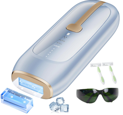 IPL Gerät für Haarentfernung mit Saphir-Eis-Kühlungstechnologie für 73,99€