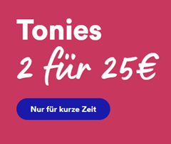 Thalia: 2 Tonies für 25€ inkl. Versand