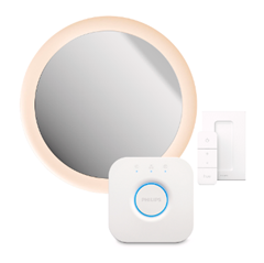 Philips Hue White & Ambiance Adore Spiegelleuchte Bad inkl. Bridge für 152,10€ (Vergleich: 263,89€)