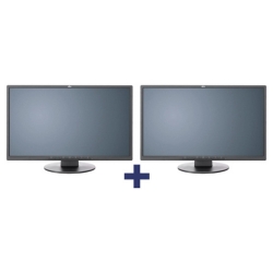 2x Fujitsu E-Line E22-8 TS Pro LED-Monitor 54,6 cm (21,5 Zoll, FHD, IPS, 5ms, DVI-D, VGA, DisplayPort) für 79€ (VG: 146,74€)