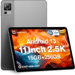 DOOGEE T30 PRO 11″ Android Tablet (2,5K Display, Helio G99 Octa-Core CPU, 8GB RAM, 256GB Speicher, DualSim) für 179,99€