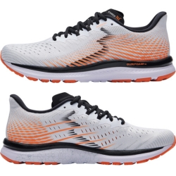 361° Degrees Kairos Herrenlaufschuhe, Weiß/Schwarz/Orange (Gr.: 40 – 49) für 49,99€ (VG: 102,90€)