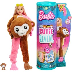 Mattel Barbie Cutie Reveal Dschungel Series Äffchen für 16,98€ (Vergleich: 22,99€)