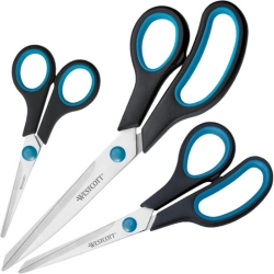3-teiliges Westcott Easy Grip Scheren Set (13,8cm, 20,1cm und 24,8cm) für 4,64€ (VG: 8,19€)