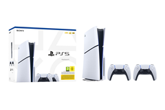 SONY PlayStation®5 Slim Bundle mit zweitem DualSense™ Wireless-Controller für 459€