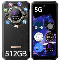 Blackview BL9000 Outdoor Handy 5G (24GB RAM 512GB ROM, Android 13, 6.78“ FHD+1.32“ Rückdisplay, 8800mAh, 50MP+50MP Kamera) für 431,99€