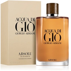 Herrenduft Giorgio Armani Acqua di Giò Homme Absolu Eau de Parfum (200ml) für 94,50€ (Vergleich: 133,98€)