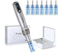 Dr. pen Ultima M8S elektrischer Microneedling Stift inkl. 7 Dr. pen M8S Kartuschen für 67,89€