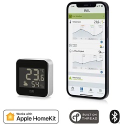 Smarte Wetterstation Eve Weather (Modell 2021) im Doppelpack für 99,95€ (Vergleich: 119,90€)