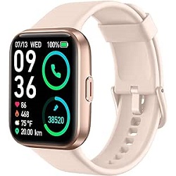 SKG Smartwatch V7 Pro mit Telefonfunktion, Herzfrequenz und Blutsauerstoffmessung für 60,29€