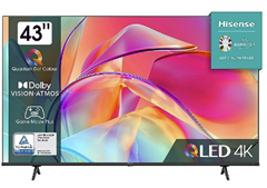 Hisense 43E7KQ QLED Smart TV 108 cm (43 Zoll), 4K für 289€ (VG: 359,90€)