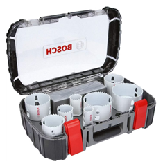 Bosch Progressor Lochsägenset für Holz und Metall 9-teilig für 55,90€ (Vergleich: 78,89€)