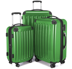 HAUPTSTADTKOFFER Alex – 3er Kofferset (S, M & L) Grün für 155,17€ (Vergleich: 239€)