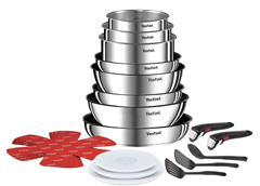 Tefal Ingenio Emotion ON Kochgeschirr (Edelstahl, stapelbar, 20-teilig) für 157,95€ (Vergleich: 212€)