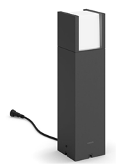 Philips Wegeleuchte Arbour, Niedervolt, Erweiterung, 4000K, 1x6W, Anthrazit für 36,60€ (Vergleich: 87,79€)