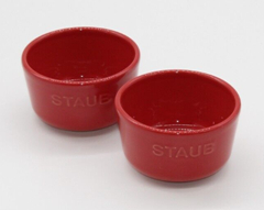 6er Set Staub Keramik Dessertschale (rund, 8 cm) für 12,99€ (Vergleich: 54,99€)