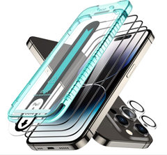45% Rabatt auf iPhone Displayschutzfolien Sets, so z.B. für iPhone 15 Pro Max für 12,64€