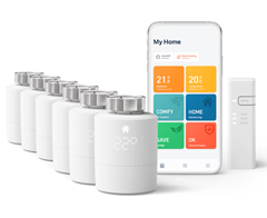 tado° smartes Heizkörperthermostat – Wifi Starter Kit V3+, inkl. 6 x Thermostat für 259€ (Vergleich: 419,95€)