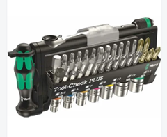 Wera Tool Check Plus Bitsatz Ratsche und Nüsse 39-teilig Bitsortiment mit Bithalter für 48€ (Vergleich: 54,72€)