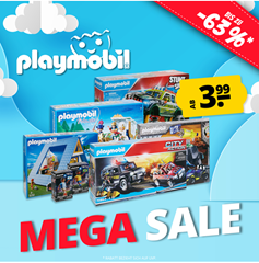 SportSpar: Playmobil Mega Sale mit Artikeln ab 3,99€ zzgl. eventuell Versand