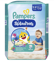 [Fehler?] Pampers Splashers Größe 3-4, Baby Shark Limited Edition (96 Stück) für 8,39€