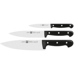 3-teiliges ZWILLING Twin Chef Messerset (Spick-/Garniermesser 10 cm, Kochmesser 20 cm, Fleischmesser 16 cm) für 56,93€
