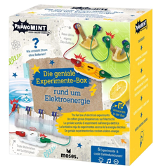 moses. PhänoMINT Die geniale Experimente-Box, Elektroenergie für 14,99€ (Vergleich: 24,85€)
