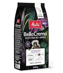 Melitta BellaCrema Selection des Jahres, Ganze Kaffeeebohnen, mit feinen Aprikosen- Noten, 100% Arabica, 1Kg für 11,19€ (Vergleich: 16,85€)